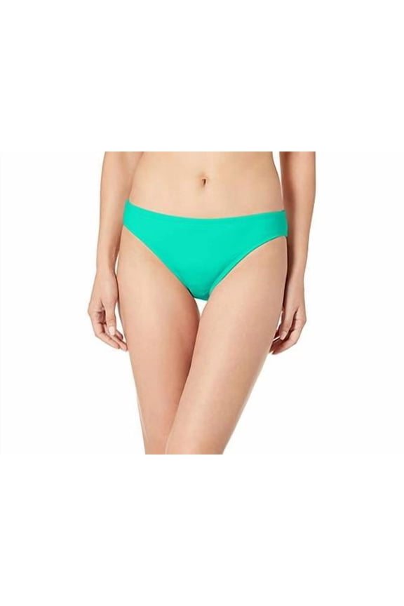 Women's Island Goddess Solid Hipster Bikini Swimsuit Bottom, Black,...