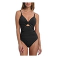 thumbnail image 1 of La Blanca Womens Gathered Keyhole One-Piece Swimsuit, 1 of 2