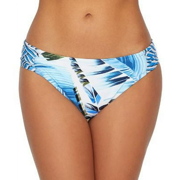 La Blanca Womens Two Cool Side Shirred Bikini Bottom Style-LB9YH96