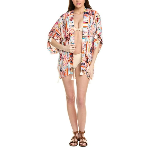 La Blanca womens  Desert Dream Kimono, os, Pink