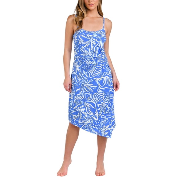 La Blanca womens  Dress Coverup, xs, Blue