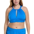 thumbnail image 1 of La Blanca womens  Ig High Neck Midline Top, 20W, 1 of 2
