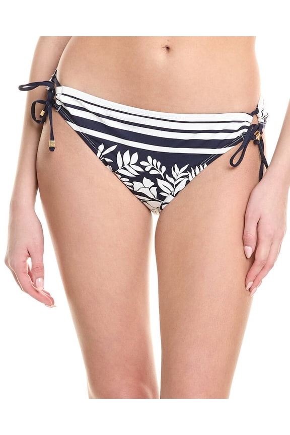 womens Loop Hipster Bikini Bottom, 14, Blue