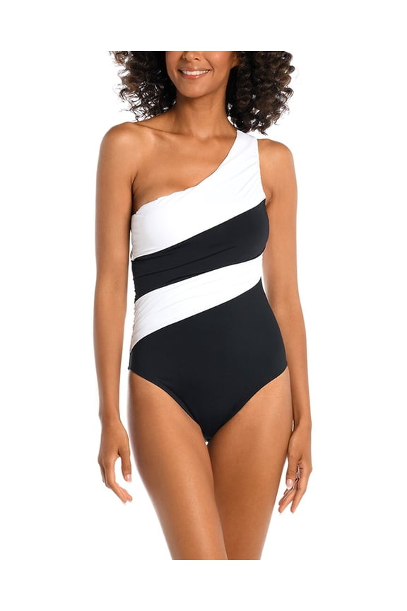 womens One-Piece, 14, Black