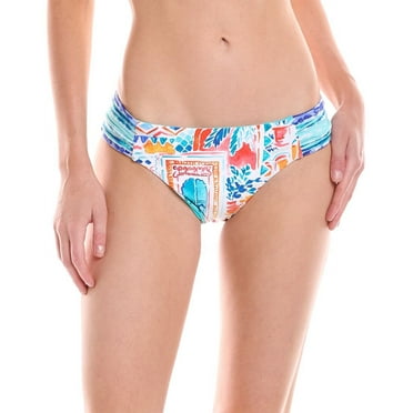 La Blanca womens  Terra Reversible Side Shirred Bikini Bottom, 12