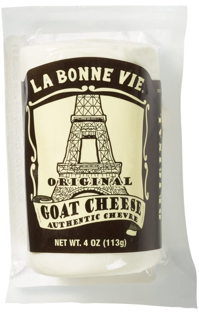 La Bonne Vie Original Goat Cheese Log, 4OZ, 12 Pack