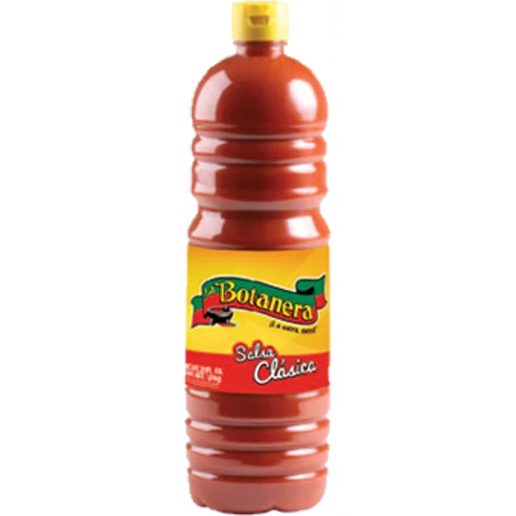 La Botanera Salsa Clasica 33 oz Red (Pack of 60)