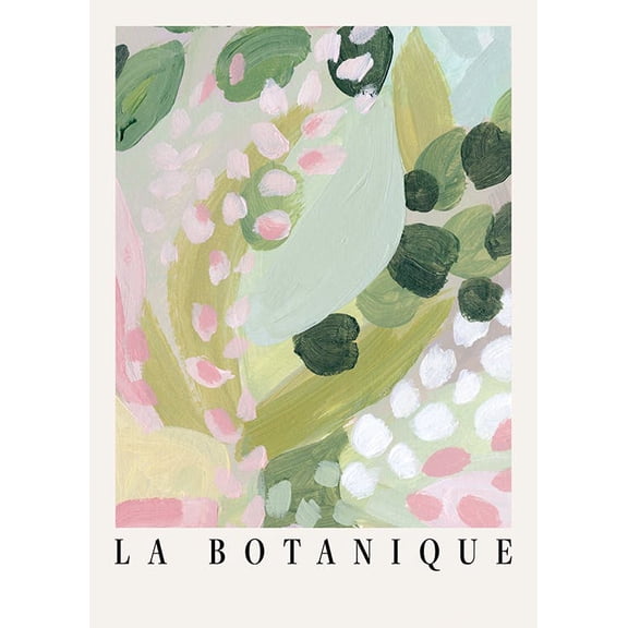 La Botanique Art No2 Print Wall Art, Modern Wall Decor For Living Room Bedroom, 8x12 UNFRAMED