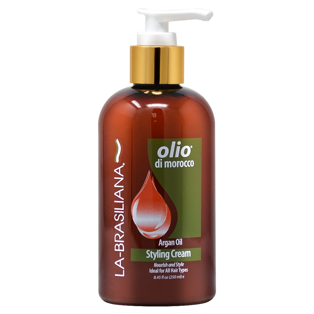 LaBrasiliana Olio Di Morocco Argan Oil Styling Cream, 8.45 fl.oz