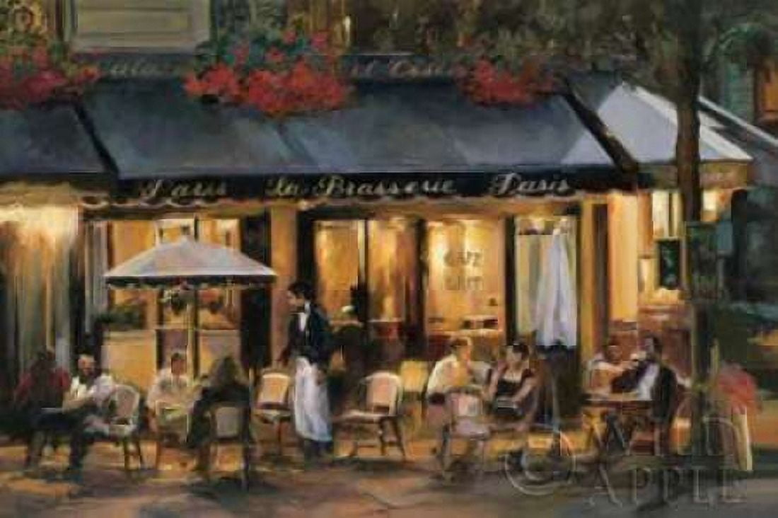 La Brasserie Canvas Art - Marilyn Hageman (12 x 18)