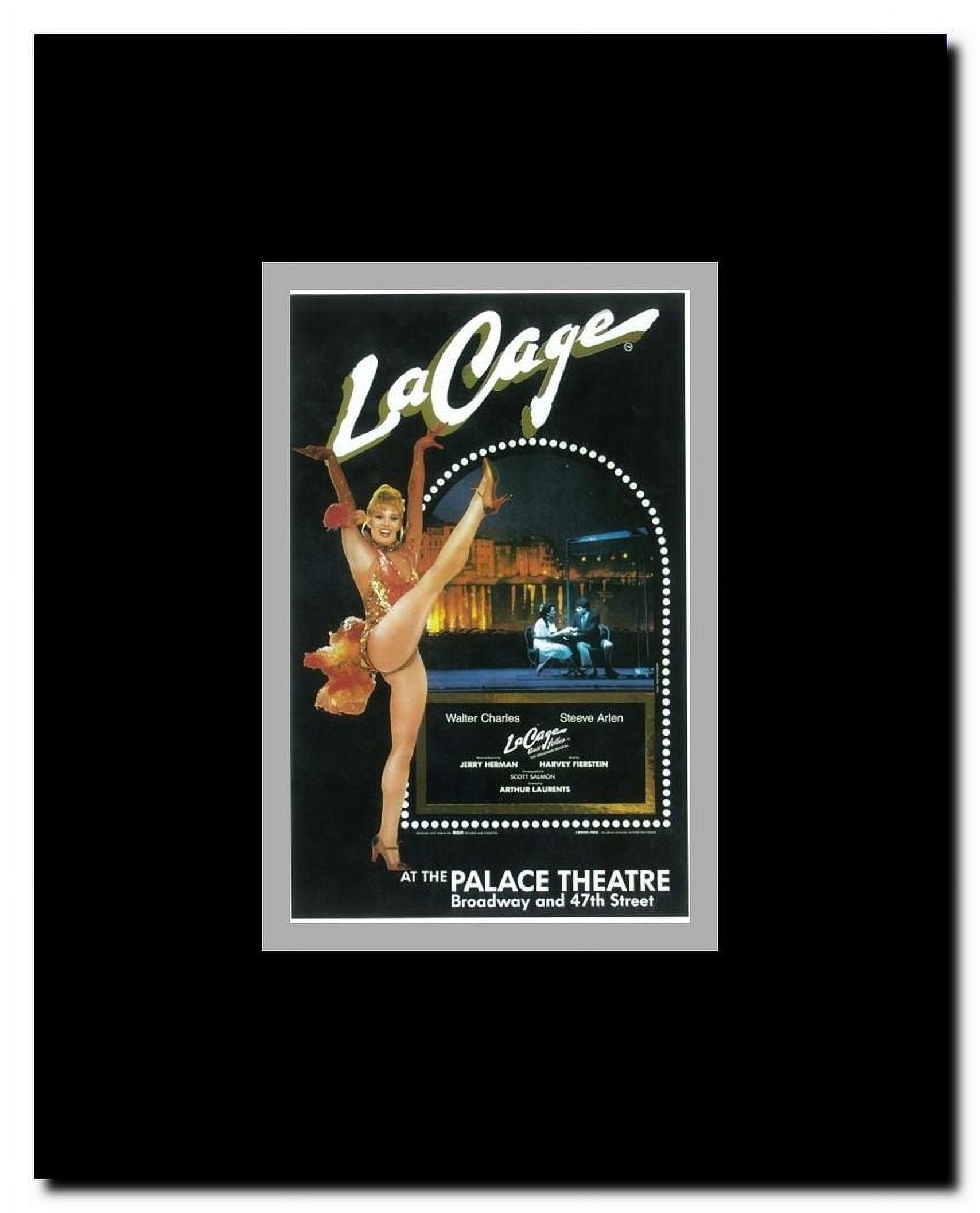 La Cage Aux Folles (Broadway) Framed Movie Poster