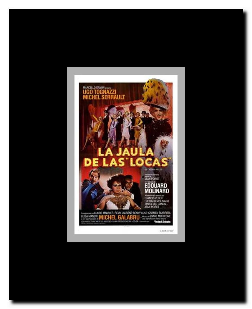 La Cage Aux Folles Framed Movie Poster