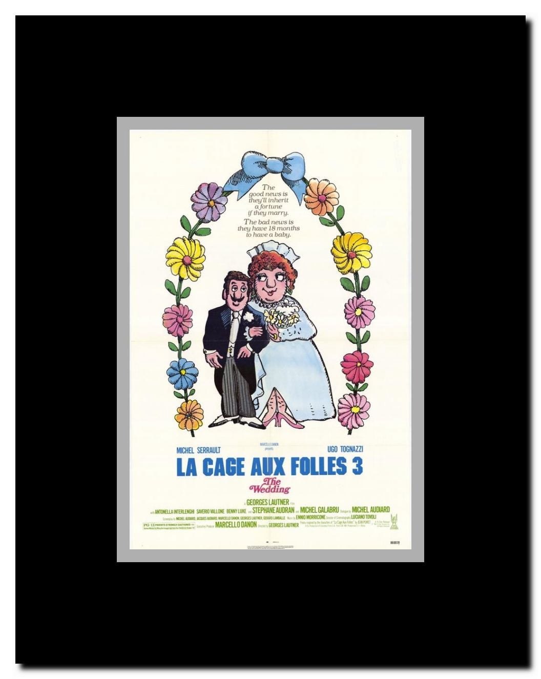 La Cage aux Folles 3: The Wedding Framed Movie Poster