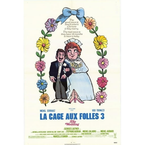 La Cage aux Folles 3 The Wedding Movie Poster (11 x 17) - Item # MOVGE6963