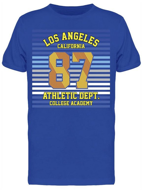 La California 87 Athletic Dept. T-Shirt Men -Image by Shutterstock, Male 3X-Large