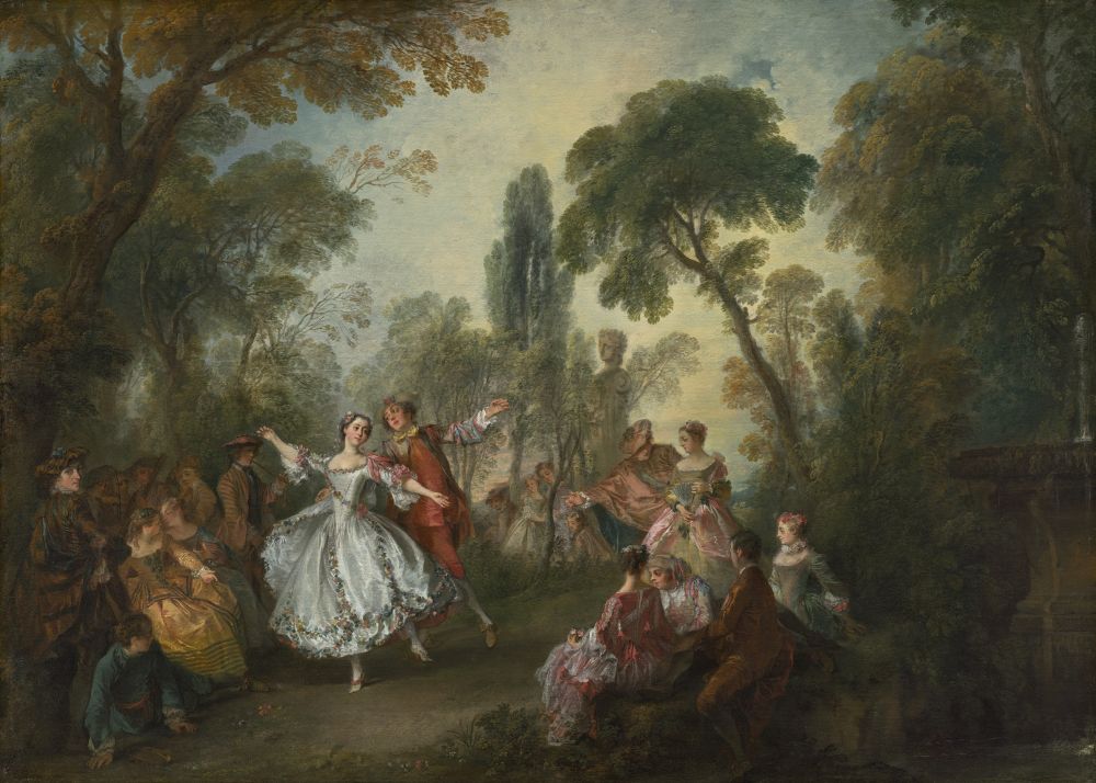La Camargo Dancing Canvas Art - (24 x 18)