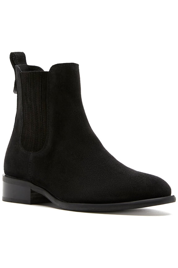 Al Suede Bootie, 6, Black