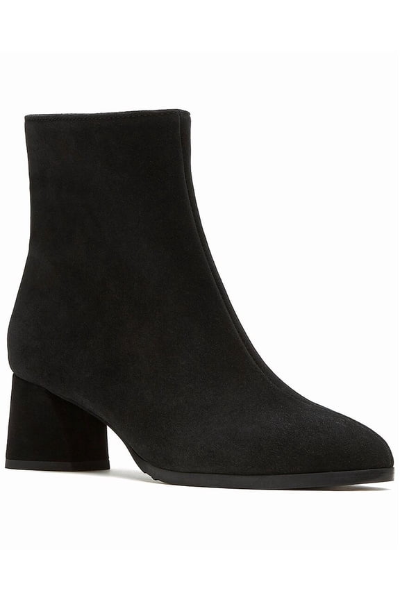 Ann Waterproof Suede Bootie, 5