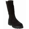 thumbnail image 1 of La Canadienne Arkansas Suede Boot, 7.5, Black, 1 of 5