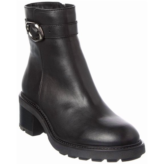 La Canadienne Avon Leather Boot, 10, Black