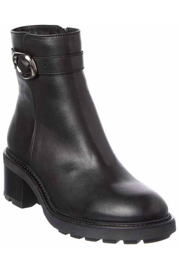 Avon Leather Boot, 10, Black