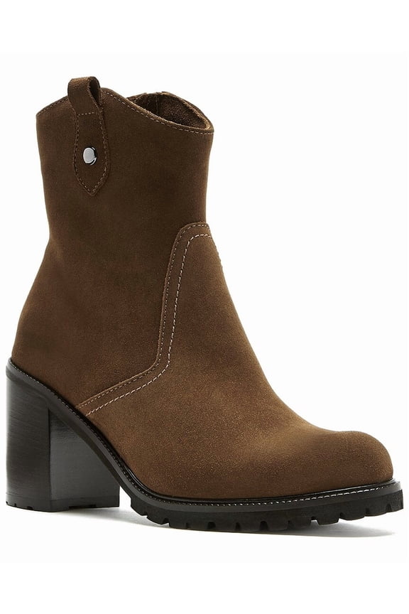 Bessie Waterproof Suede Bootie, 7.5