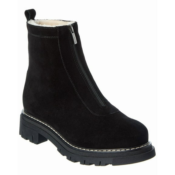 La Canadienne Deon Suede Boot, 5, Black