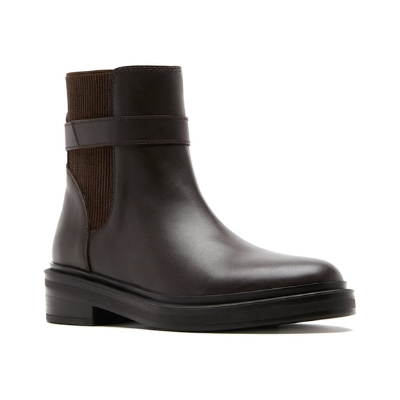 La Canadienne Lily Leather Boot, 7, Brown