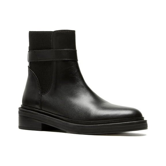 La Canadienne Lily Leather Boot, 8, Black