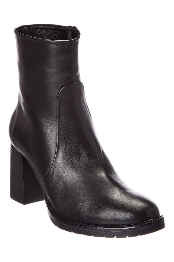 Livon Leather Bootie, 8.5, Black