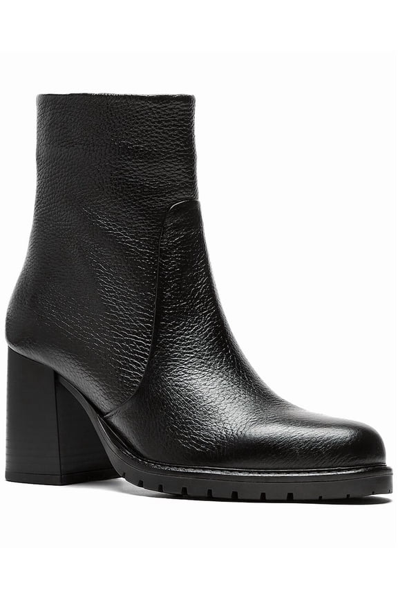 Livon Leather Bootie, 8.5, Black