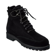 La Canadienne Lucky Suede Boot, 8, Black