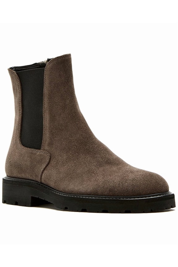 Quinn Waterproof Suede Boot, 35, Grey