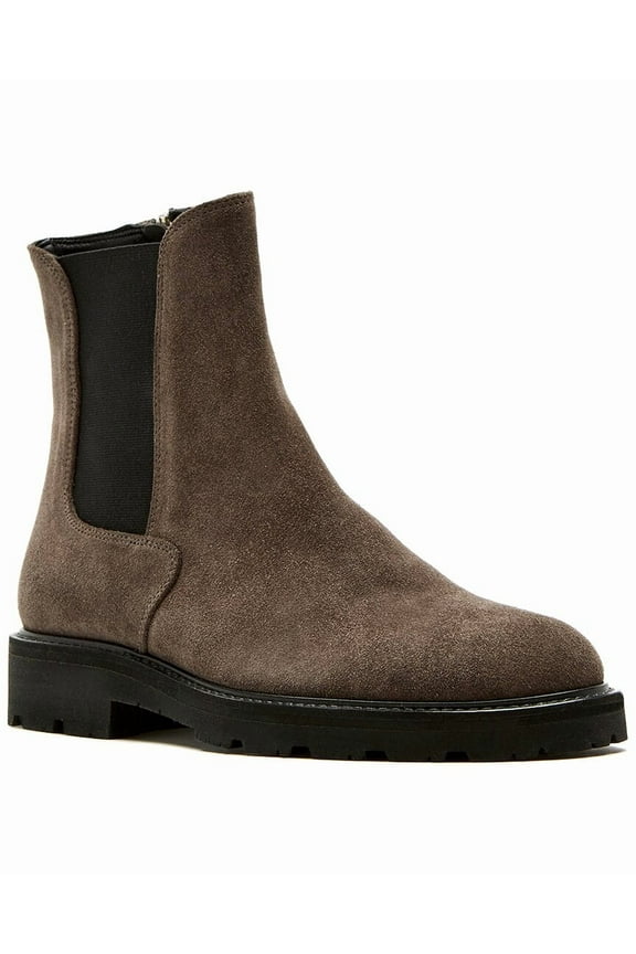 Quinn Waterproof Suede Boot, 36, Grey