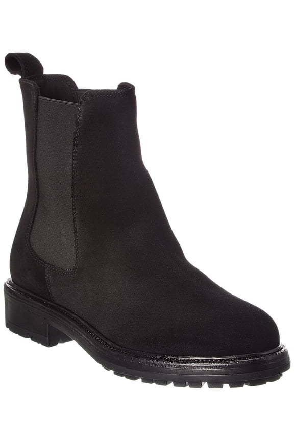 Wade Suede Boot, 6, Black