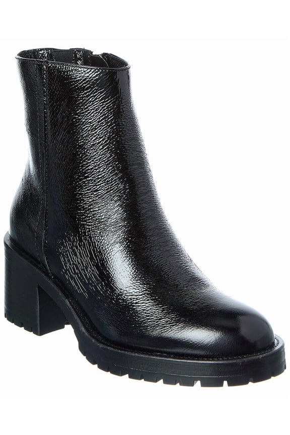 Whitley Leather Boot, 6, Black