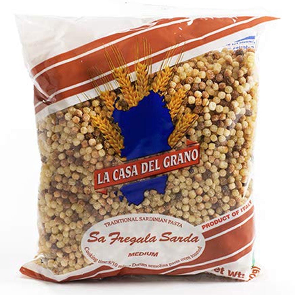 La Casa Del Grano Fregola Sarda Traditional Sardinian Pasta Medium 16 oz