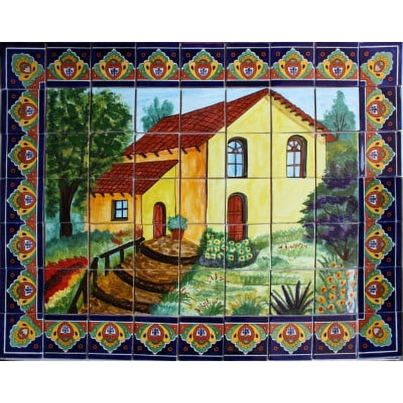 La Casita. Clay Talavera Tile Mural