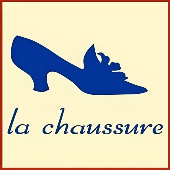 La Chaussure - French Shoe Stencil - French France Country Stencils Deco Art Painting DIY Craft Plastic Wall Stencil Home Decoration French words reusable Mylar template - The Artful Stencil