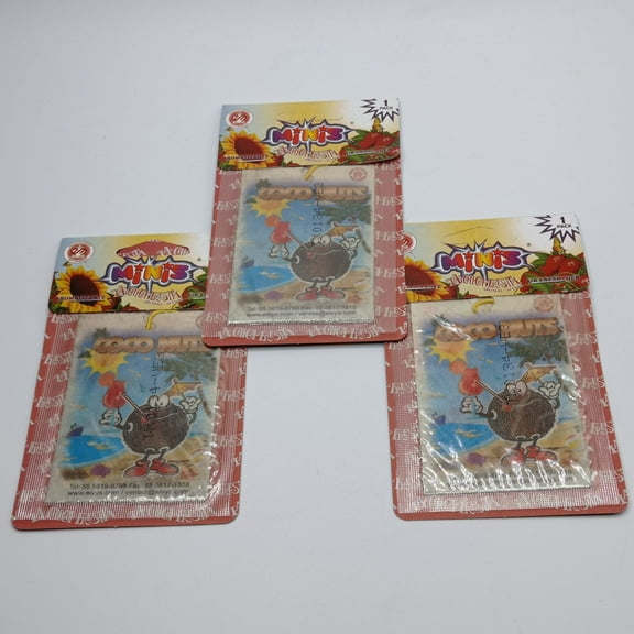 La Chica Fresita MINIS Single Car Air Freshener Essence Coco-Nuts (3 Pack)