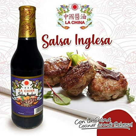 La China Salsa Inglesa 300mL / La China Worcestershire Sauce 10.14 flOz (3 Pack)
