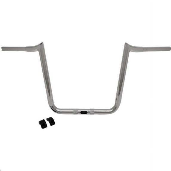 La Choppers LA-7353-16C 1-1/4in. Hefty Prime Ape Handlebars - 16in. Rise - Chrome