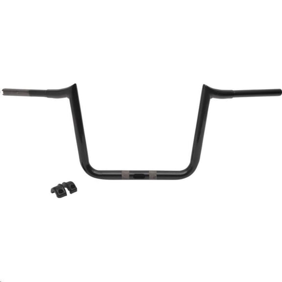 La Choppers LA-7353-18B 1-1/4in. Hefty Prime Ape Handlebars - 18in. Rise - Gloss Black