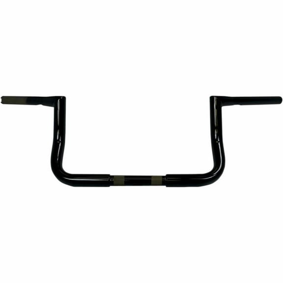 La Choppers LA-7361-08B 1-1/4in. Twin Peaks Touring Bagger Handlebar - 8in. - Black Powder Coat