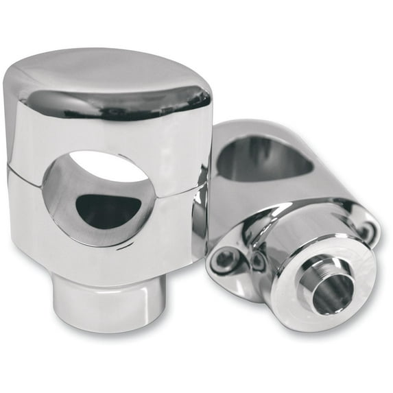 La Choppers LA-7410-00 1-1/4in. Handlebar Riser Kit for HD Springer - Chrome