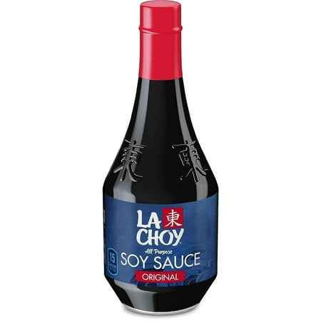 La Choy All-Purpose Soy Sauce 10 oz - Rich, Authentic Asian Flavor, Low Sodium, Perfect for Stir-Fry and Marinades