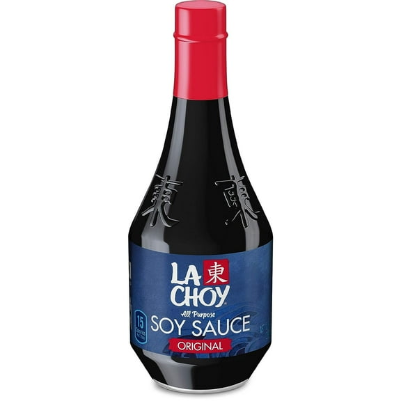 La Choy All-Purpose Soy Sauce 10 oz - Rich, Authentic Asian Flavor, Low Sodium, Perfect for Stir-Fry and Marinades
