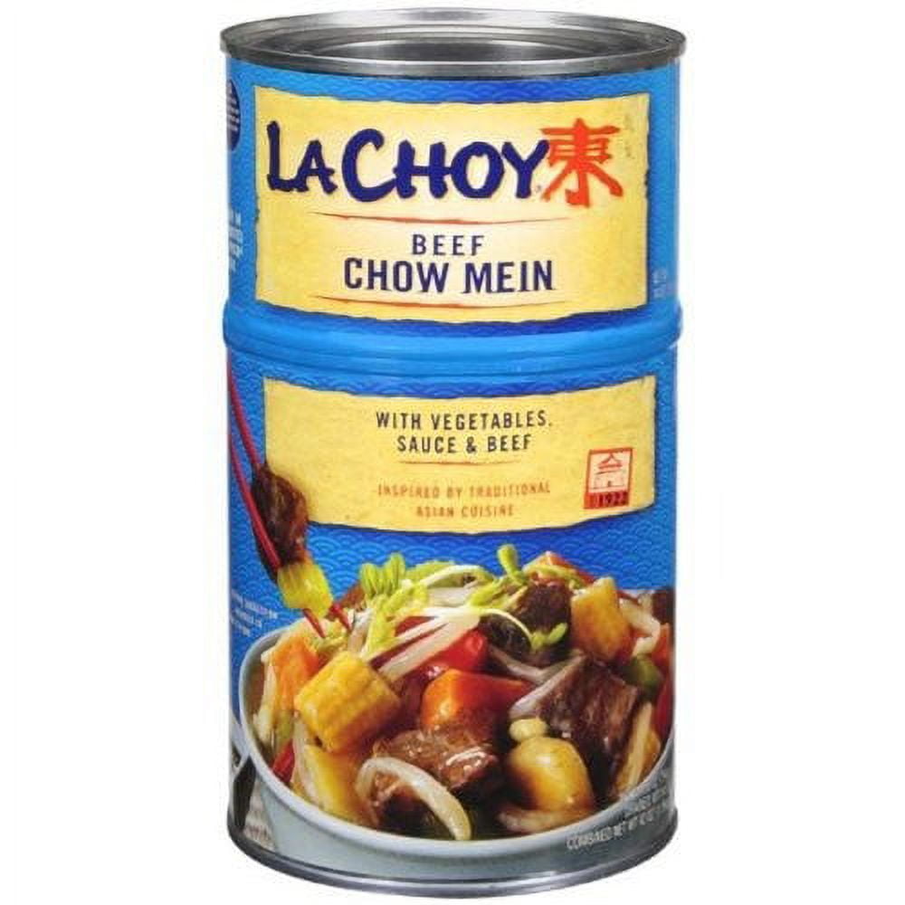 La Choy Beef Chow Mein with Vegetables and Sauce Dinner