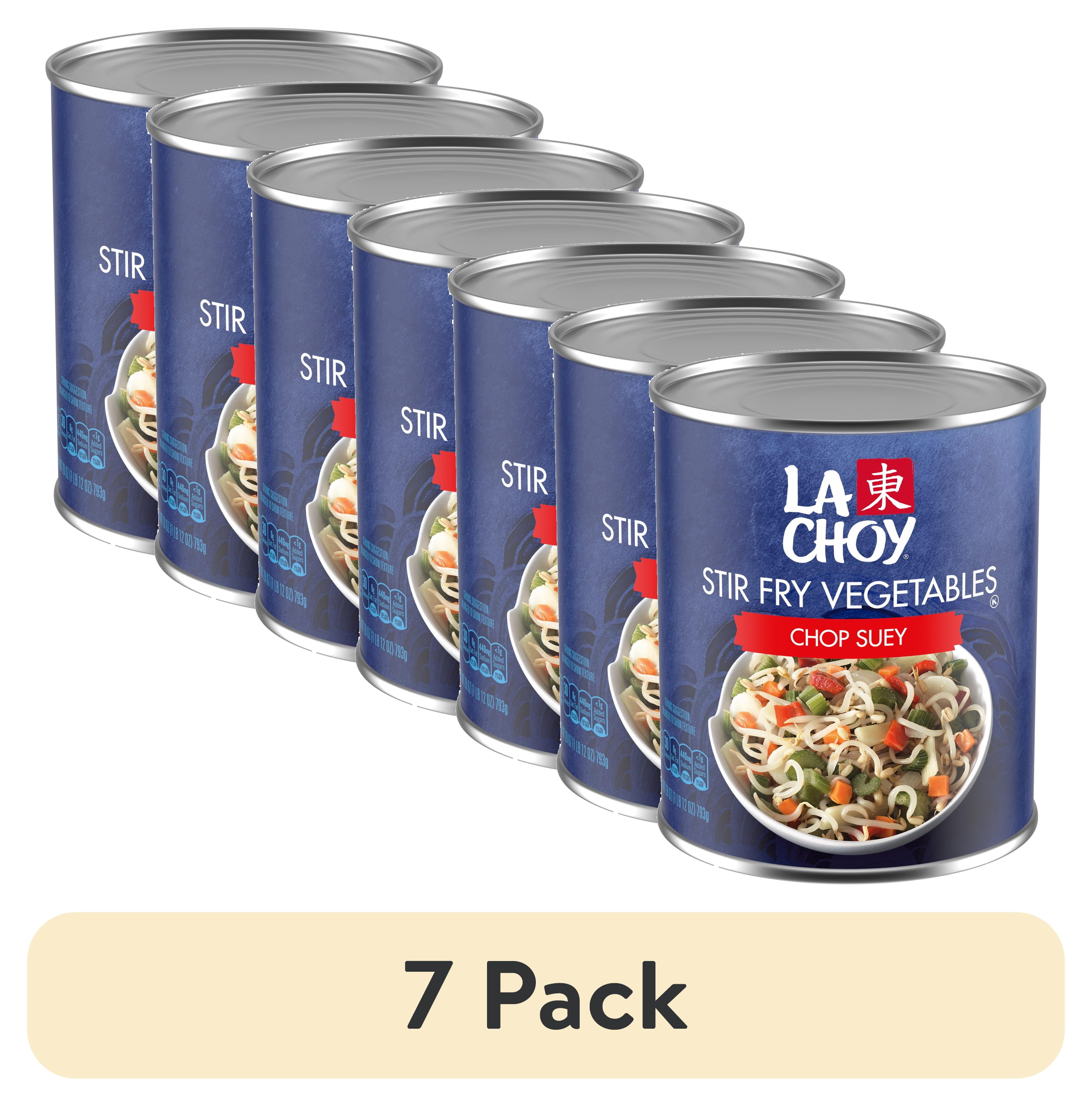 (7 pack) La Choy Chop Suey Vegetables, Chinese Mixed Vegetables, 28 oz