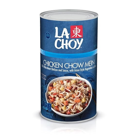 La Choy Chow Mein White Meat Sauce With AsianStyle Vegetables oz 2.62 pound pack , Chicken, 42 oz